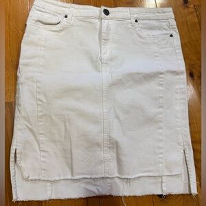 Kut from the Kloth White Pencil Skirt
